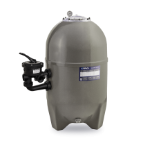 Фильтровальная емкость CORDOBA диам. 520 мм, 10 м3/ч, с боковым 6-ти п. клапаном 1 1/2", с высокой засыпкой песка